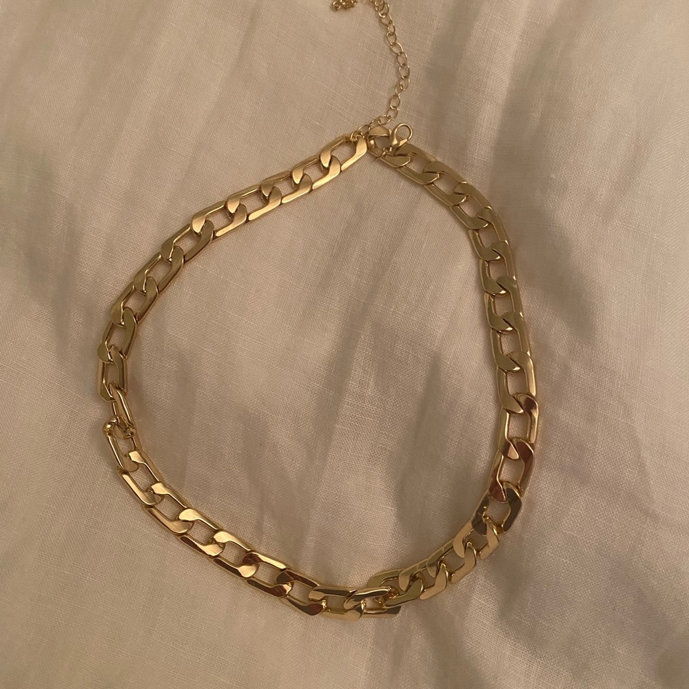 Gold necklace